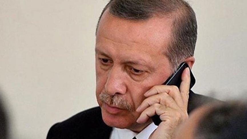 Erdoğan’dan Merkel’e taziye telefonu!
