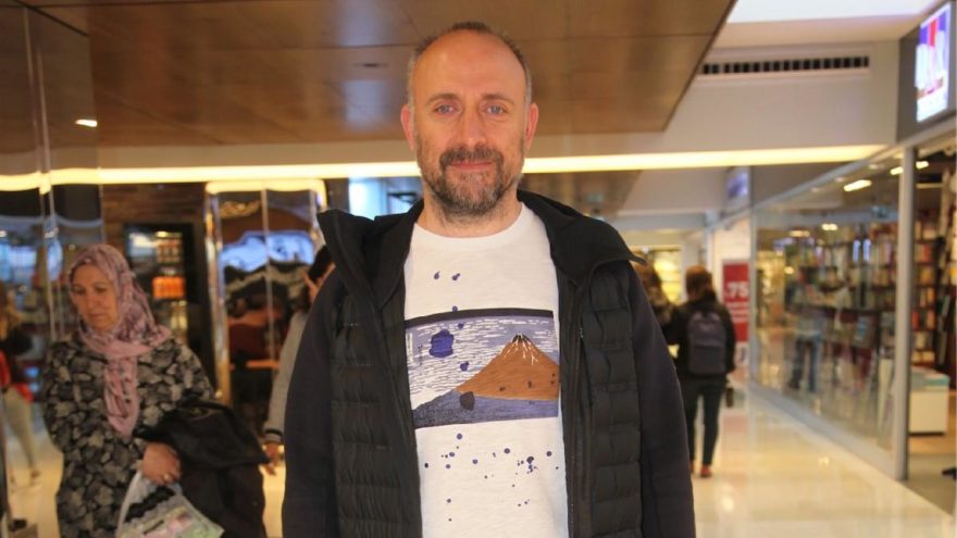 Halit Ergenç oğluyla birlikte teknoloji alışverişine çıktı