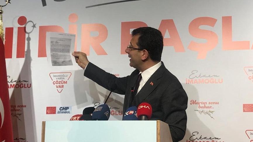Ekrem İmamoğlu isyan etti: Yalan söylüyorlar, ne olur bu belgeyi yayımlayın