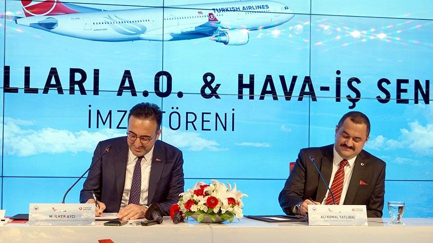 THY ile Hava-İş Sendikası arasında 3 yıllık Toplu İş Sözleşmesi imzalandı