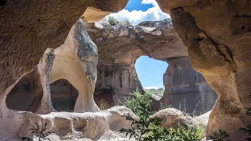 Kapadokya’nın gizemli köşesi Açık Saray