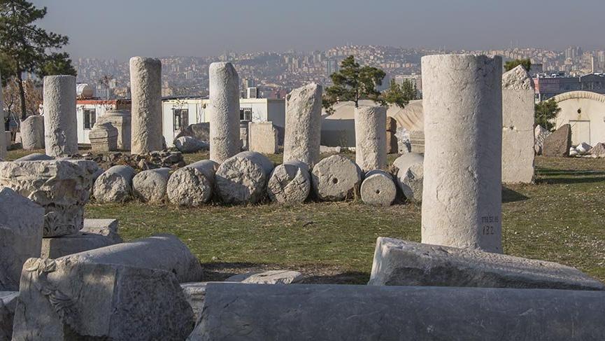 Ankara’nın tarihe açılan kapısı Roma Hamamı