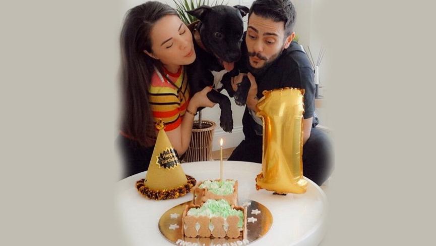 Rüzgar Erkoçlar’dan köpeği Thor’a öğütler