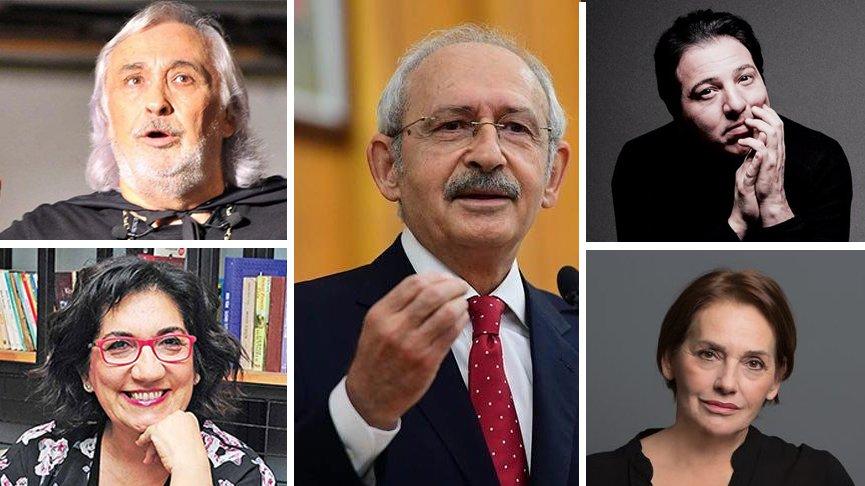 Sanatçılardan Kılıçdaroğlu’na saldırıya kınama