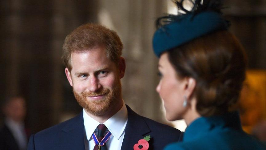 Prens Harry ve Kate Middleton Anzak Anma Töreni’ne katıldı