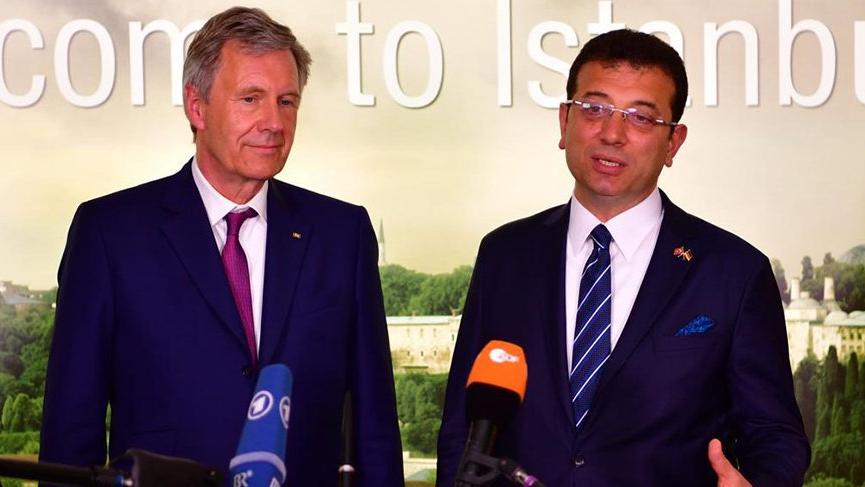 İmamoğlu Alman ve Macar heyetleri kabul etti!