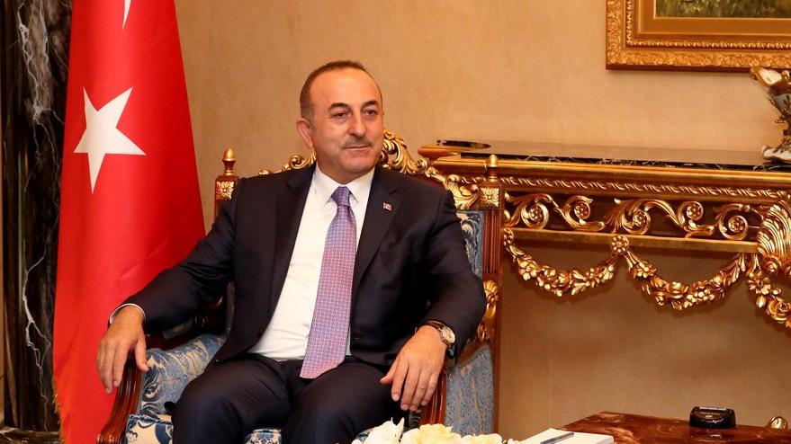 Çavuşoğlu IKBY Başkanı Barzani ile görüştü