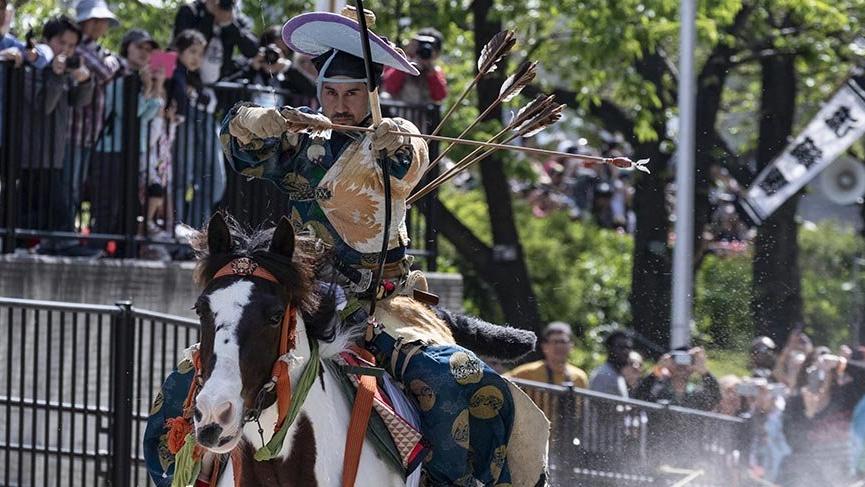 Japonların bin yıllık ok ve binicilik geleneği Yabusane