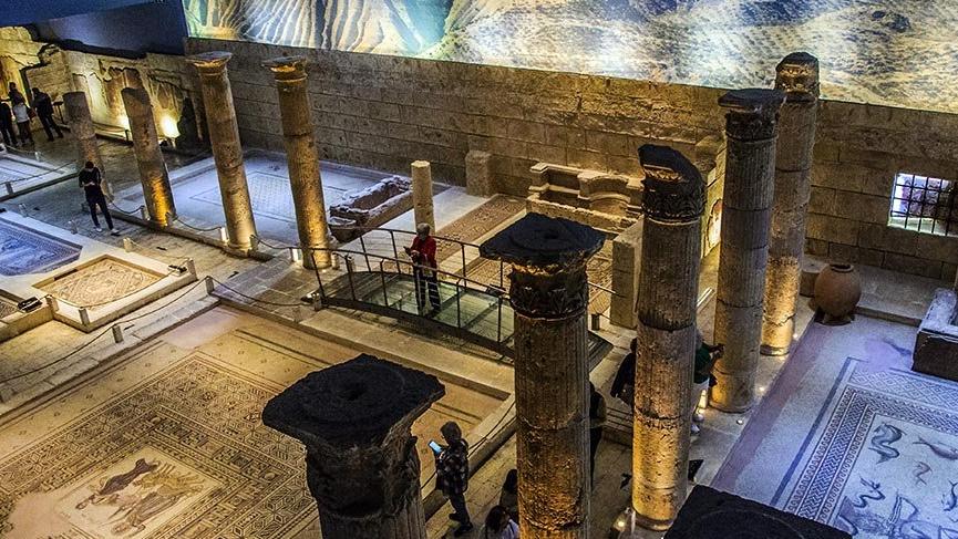 Dünyanın en büyük ikinci mozaik müzesi Zeugma