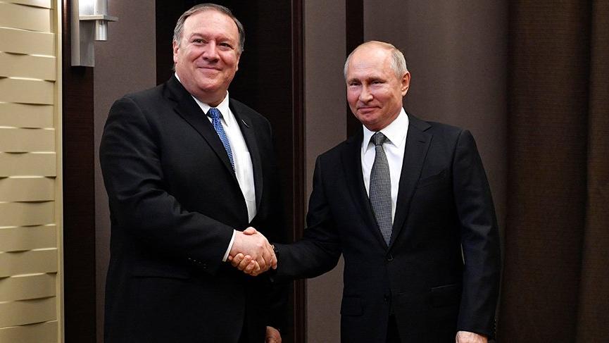 ABD Dışişleri Bakanı Pompeo, Putin ile görüştü