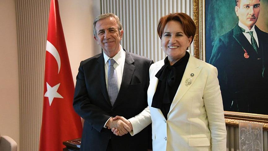 Mansur Yavaş’tan Akşener’e ziyaret!