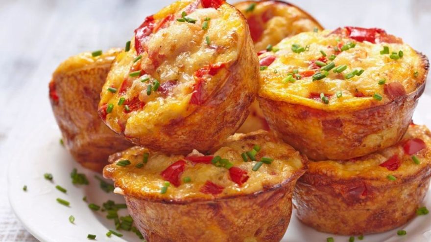 Kuru domatesli muffin tarifi: Leziz bir sahur lezzeti! Kuru domatesli muffin nasıl yapılır?