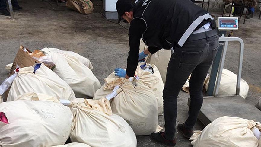 İstanbul’da 10 ton uyuşturucu imha edildi