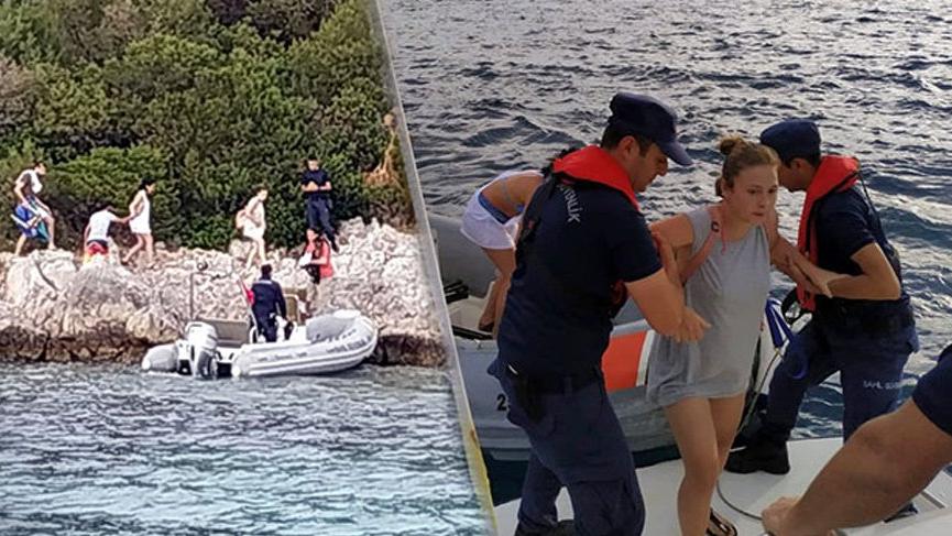 Piknik kabusa döndü! Sahil Güvenlik yetişti