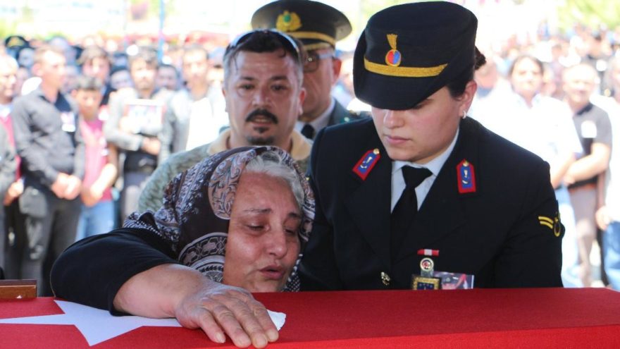 Şehit Zencirli Alanya’da son yolculuğuna uğurlandı