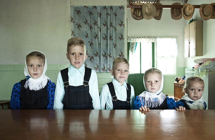 Mennonitler teknolojiyi reddeden bir halk.