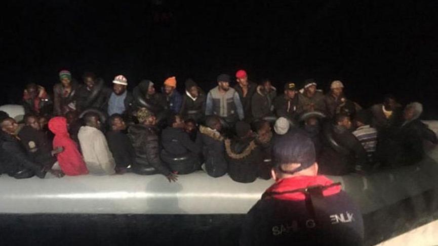 İzmir’de 78 kaçak göçmen yakalandı