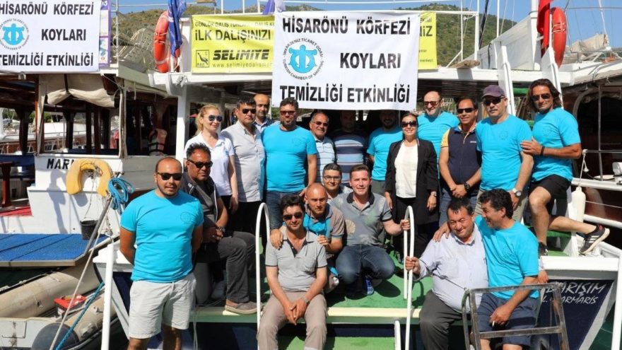 Marmaris koylarından çıkan çöp utandırdı