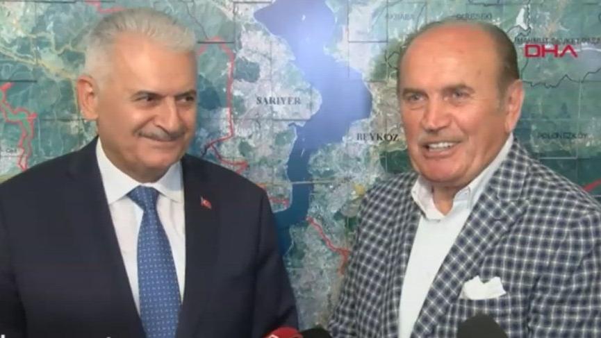 Binali Yıldırım’dan Topbaş’a ziyaret!