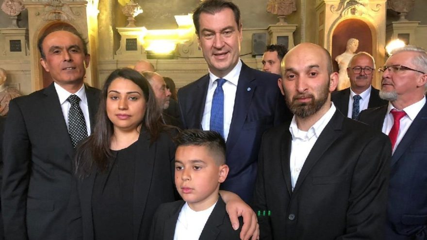Minik Kenan’a Almanya’dan kahramanlık madalyası