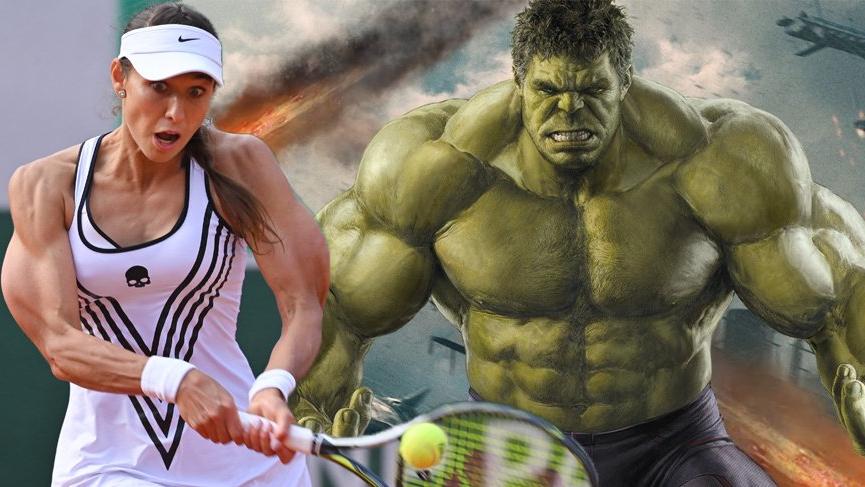 Vitalia Diatchenko kaslarıyla şaşkına çevirdi