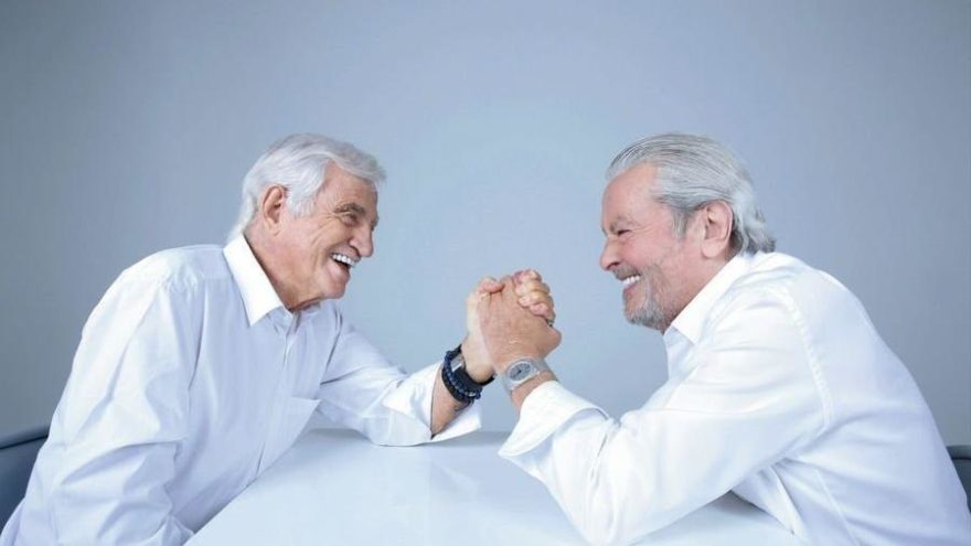 Alain Delon ve Jean Paul Belmando bir araya gelince…