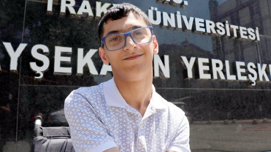 Yüzde 91 bedensel engel, Kadir’i durduramadı