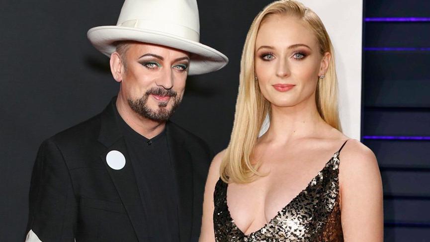 Boy George, kendisini Sophie Turner’ın canlandırmasını istedi