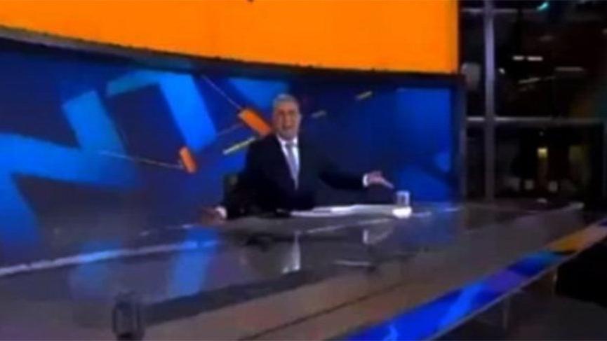 Oğuz Haksever bu defa da rejiye tepki gösterirken yakalandı