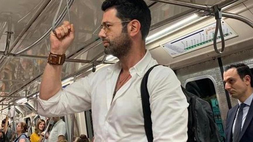 Keremcem’in imdadına metro yetişti