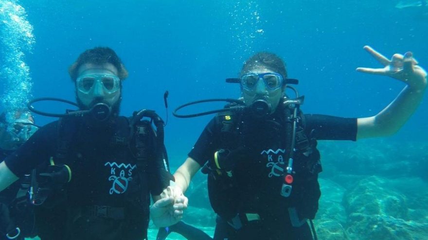 Deniz-Gaye Turgut Evin çiftinin tatil tercihi…