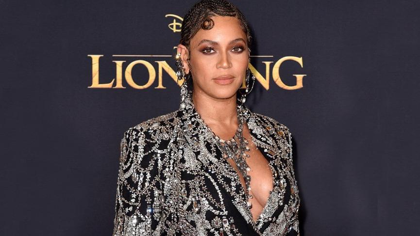 Beyonce Aslan Kral galasına katıldı