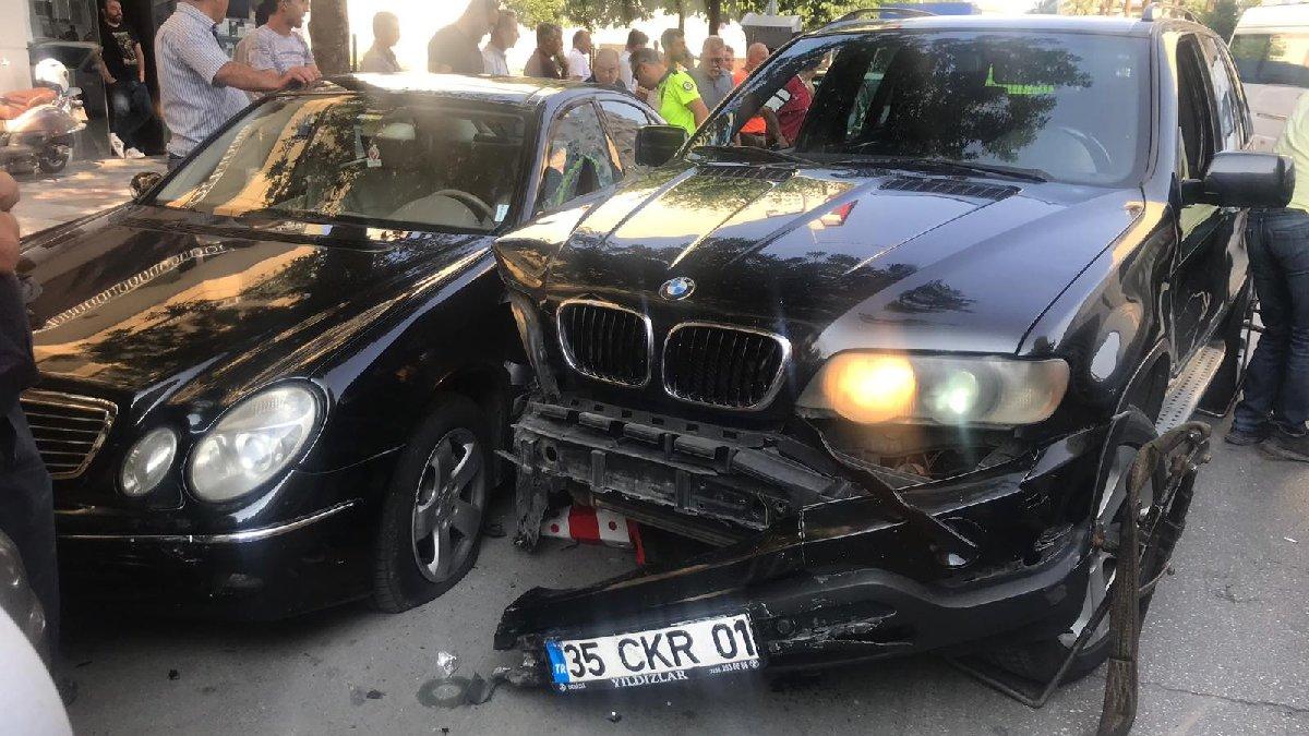 denizli de luks arac ortaligi birbirine