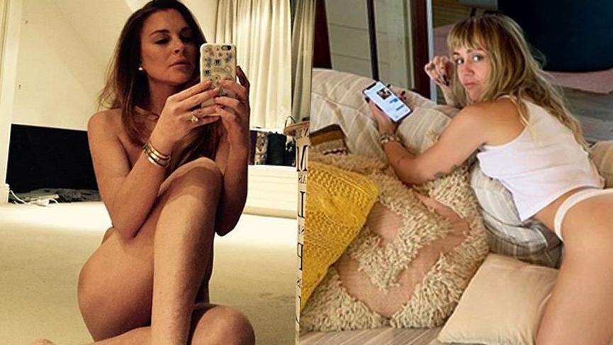 Lindsay Lohan’dan göndermeli fotoğraf!