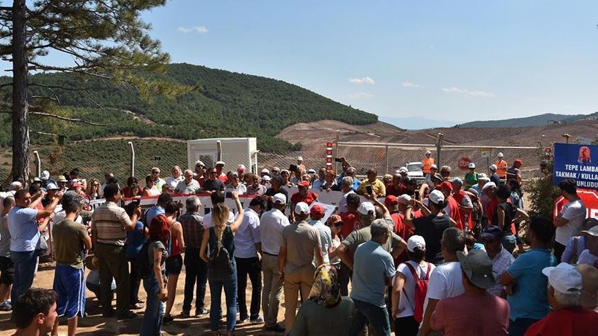 Kaz Dağları’nda su nöbeti sürüyor
