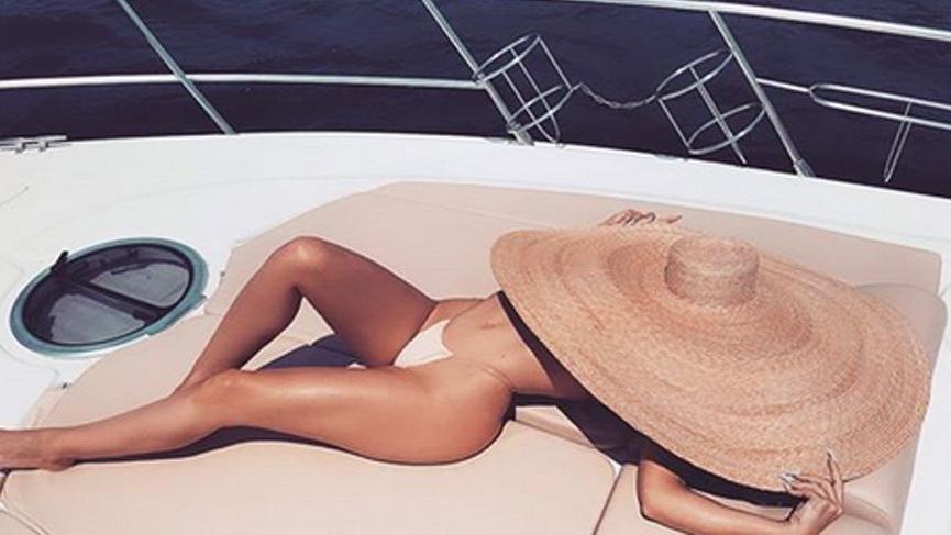 Jelena Karleusa’nın tekne keyfi