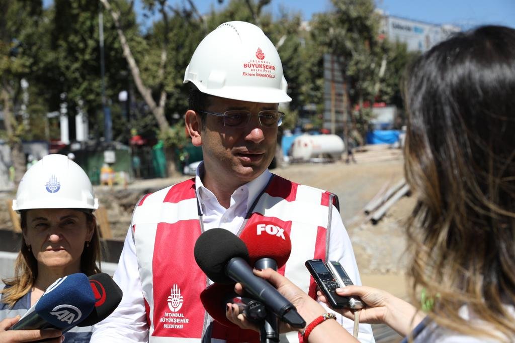 İmamoğlu, Taksim Meydanı için proje yarışması düzenleyecek