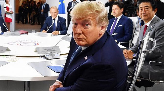 Trump tan G7 de İran yorumu