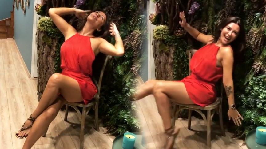 Selen Görgüzel Alkan’ın sandalye dansı beğenildi