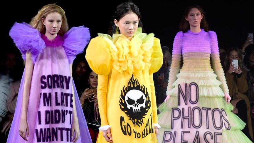 Viktor&Rolf’un ev fiyatına satılan tül elbiseleri şaşkınlık yarattı