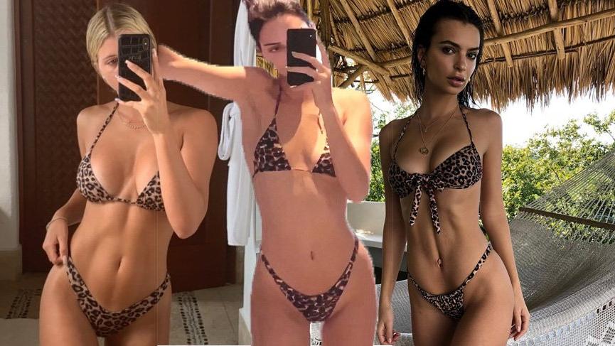 Leopar deseni yeniden trend oldu