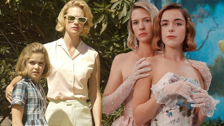 Mad Men dizisinin anne kızı Betty ve Sally yıllar sonra Rodarte için bir araya geldi