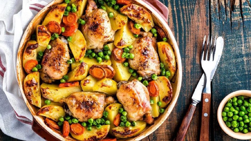 firinda sebzeli tavuk tarifi pratik ve nefis lezzet firinda tavuk nasil yapilir yemek tarifleri