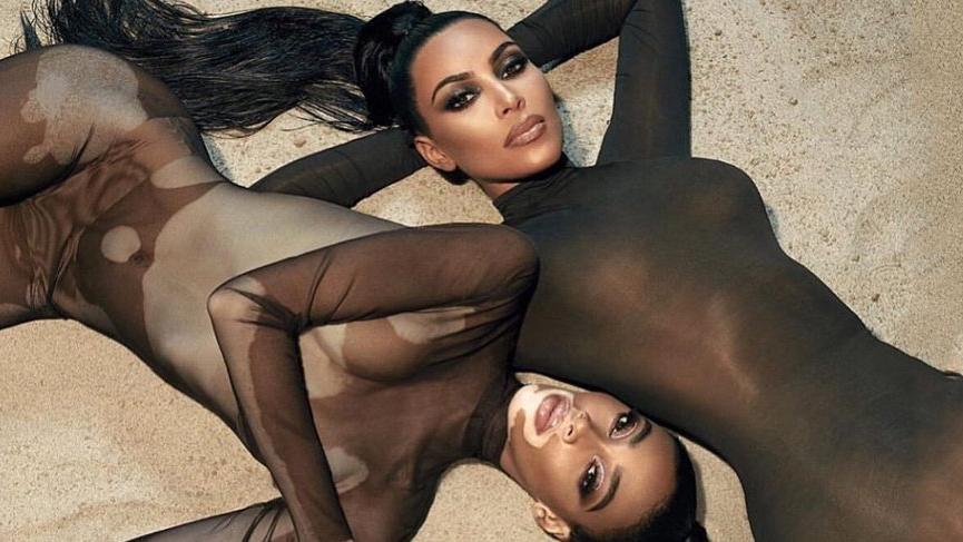Kim Kardashian kozmetik markası için Winnie Harlow ile işbirliği yaptı