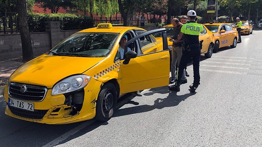 Esenyurt’ta taksicilere şok uygulama
