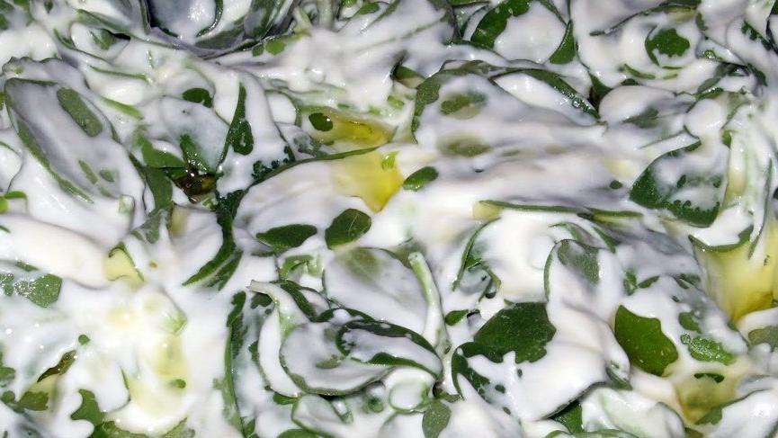 Yoğurtlu semizotu salatası nasıl yapılır? İşte evde pratik semizotu salatası tarifi…