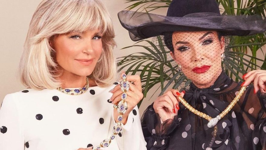 Kris Jenner ve Yolanda Hadid 80’lere döndü
