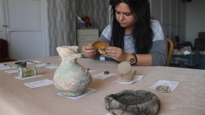 Tarihi Harput Kalesi’nde 4 bin 800 obje çıkartıldı