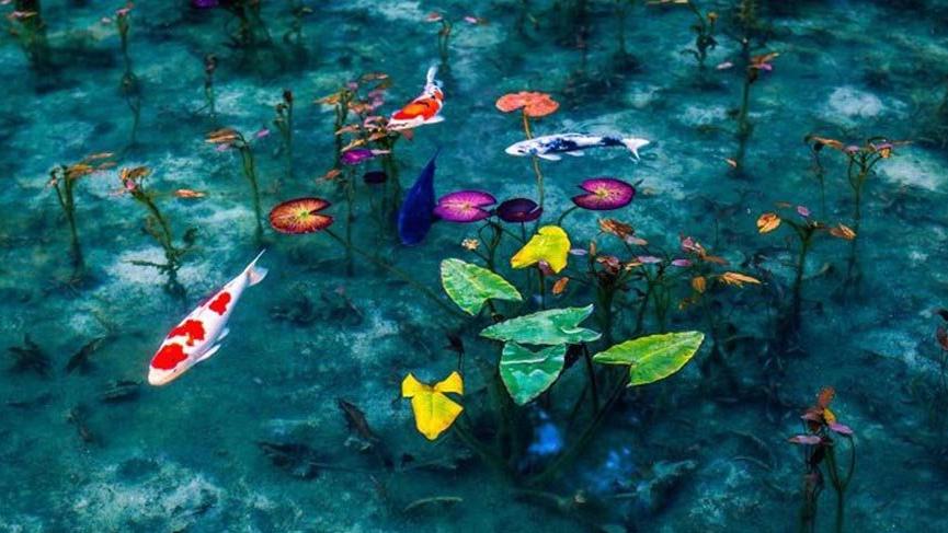 Japonya’nın Monet tablolarını andıran gölü