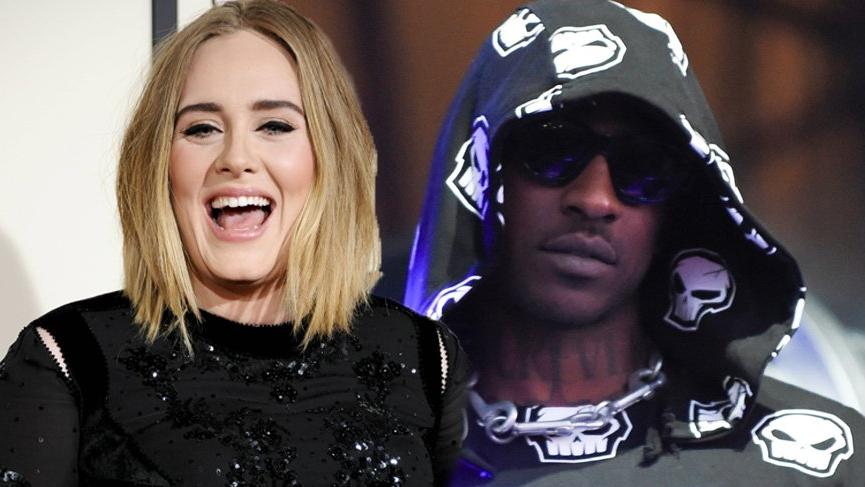 Adele’in rapçi Spekta ile sevgili olduğu iddia edildi